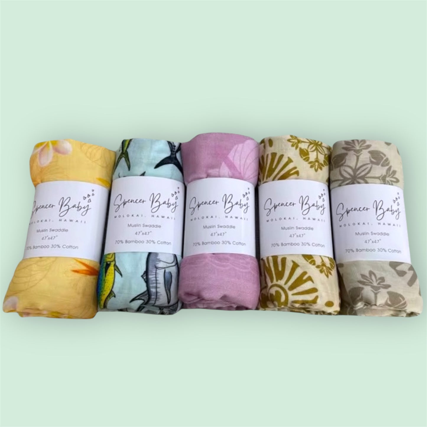 Golden Opihi Swaddle