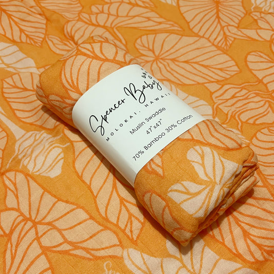 Kalo (orange) swaddle