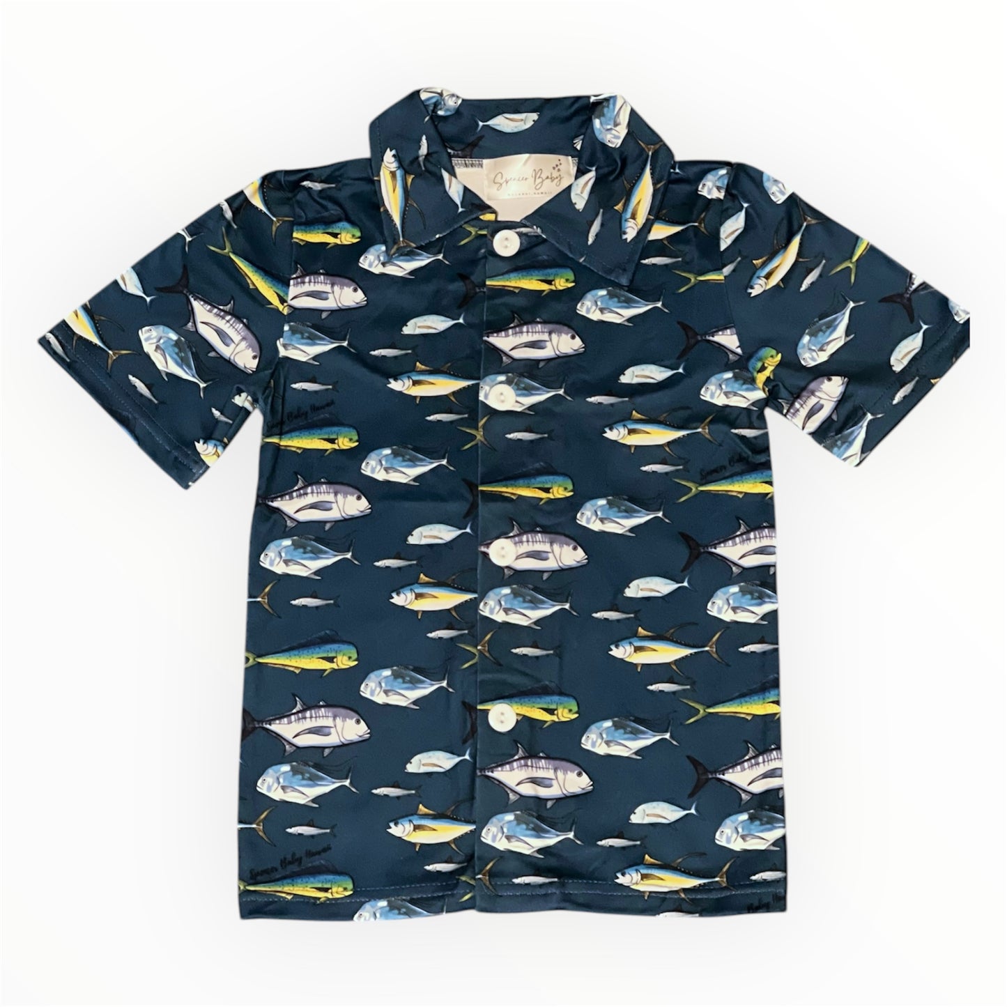 Keiki button up shirts