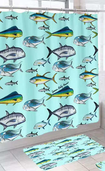 Shower curtain set